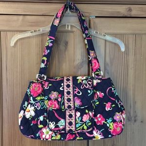 Vera Bradley “Ribbons” satchel, EUC